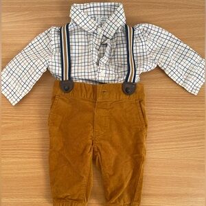 Janie & Jack | Corduroy Pant and Shirt Set